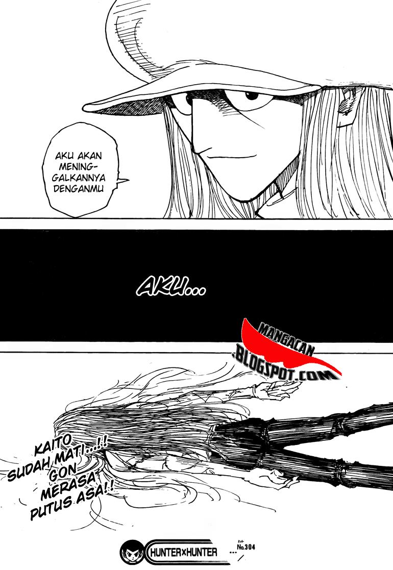 Hunter x Hunter Chapter 304 Gambar 10