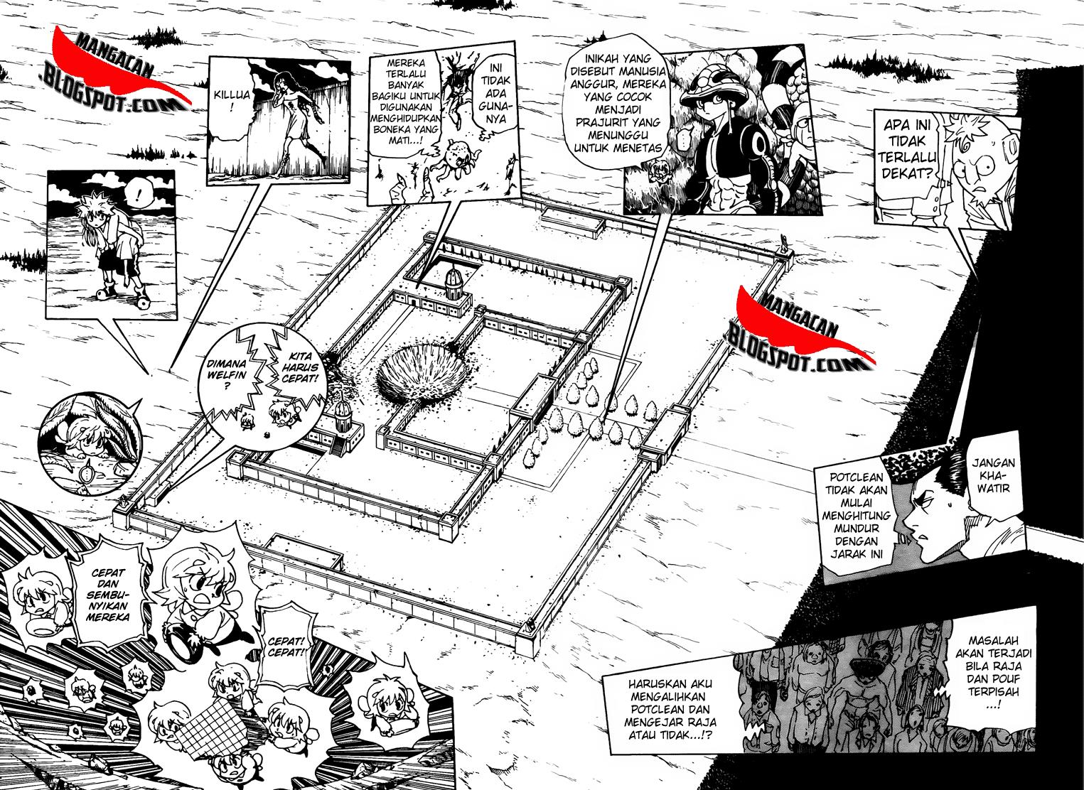 Hunter x Hunter Chapter 304 Gambar 11