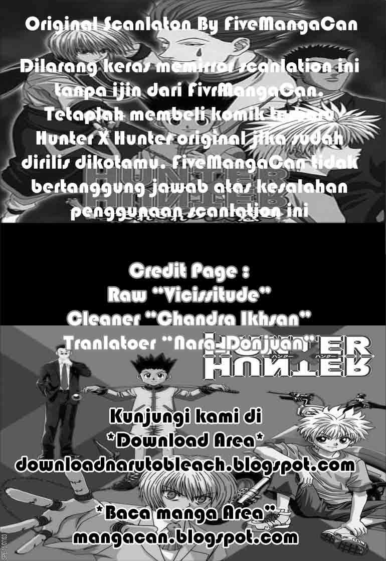 Hunter x Hunter Chapter 304 Gambar 18