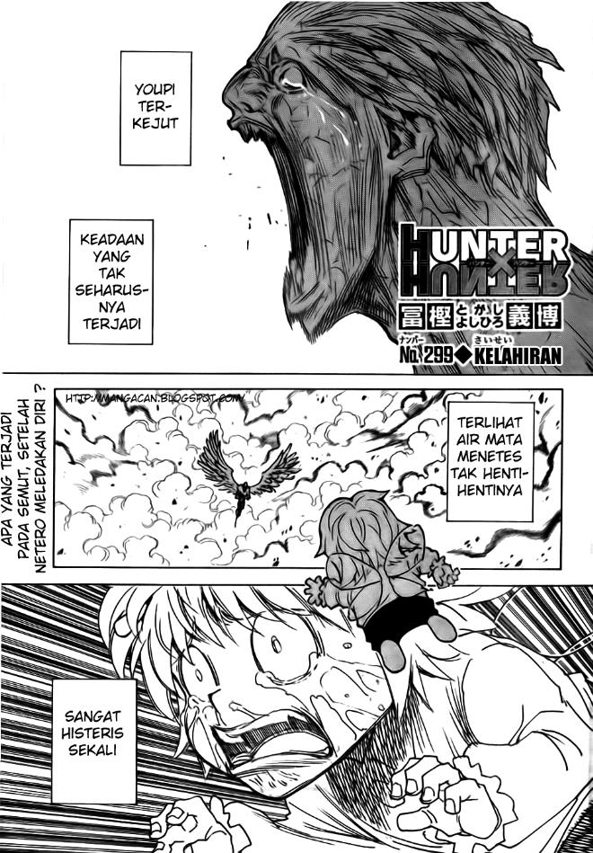 Baca Komik Hunter x Hunter Chapter 299 Gambar 1