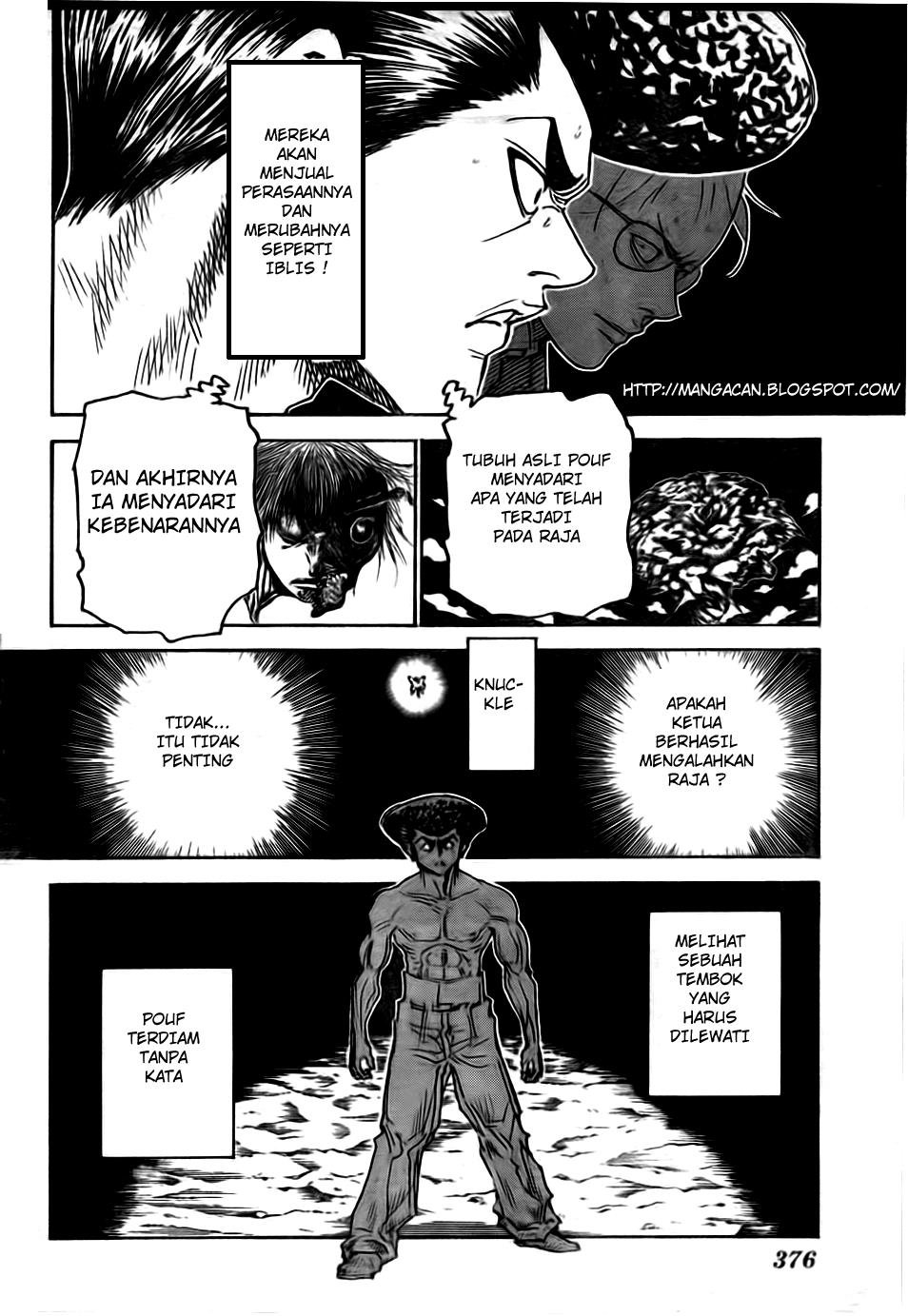 Hunter x Hunter Chapter 298 Gambar 12