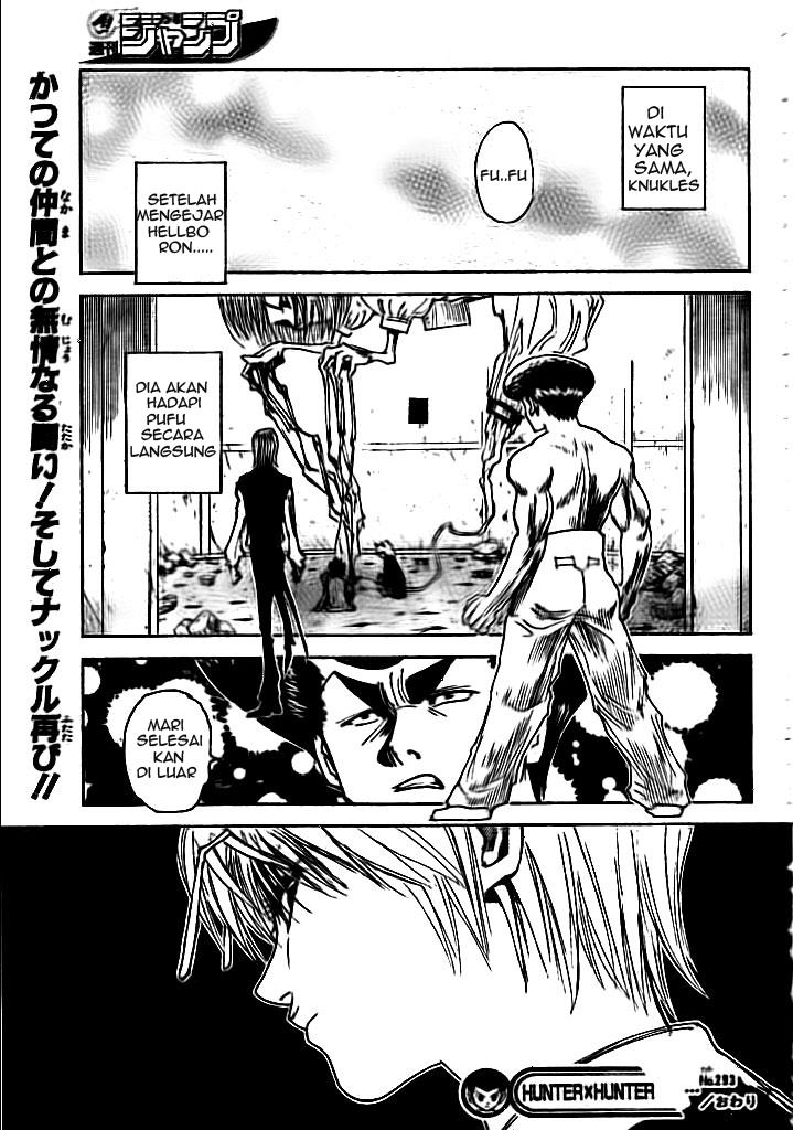 Hunter x Hunter Chapter 293 Gambar 20