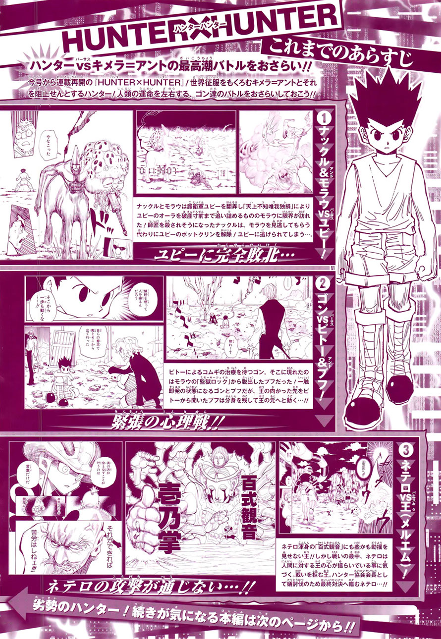 Hunter x Hunter Chapter 291 Gambar 3