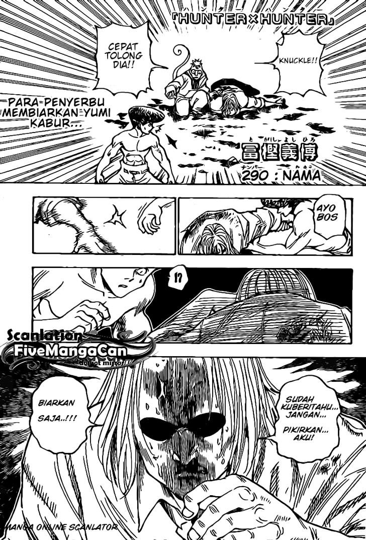 Baca Hunter x Hunter Chapter 290 Gambar 2
