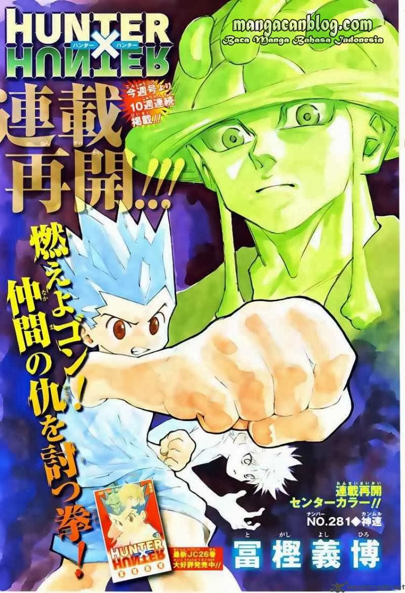 Baca  Hunter x Hunter Chapter 281 Gambar 2