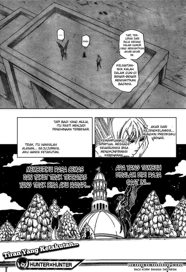Hunter x Hunter Chapter 261 Gambar 18