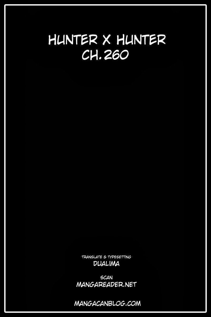 Hunter x Hunter Chapter 260 Gambar 15
