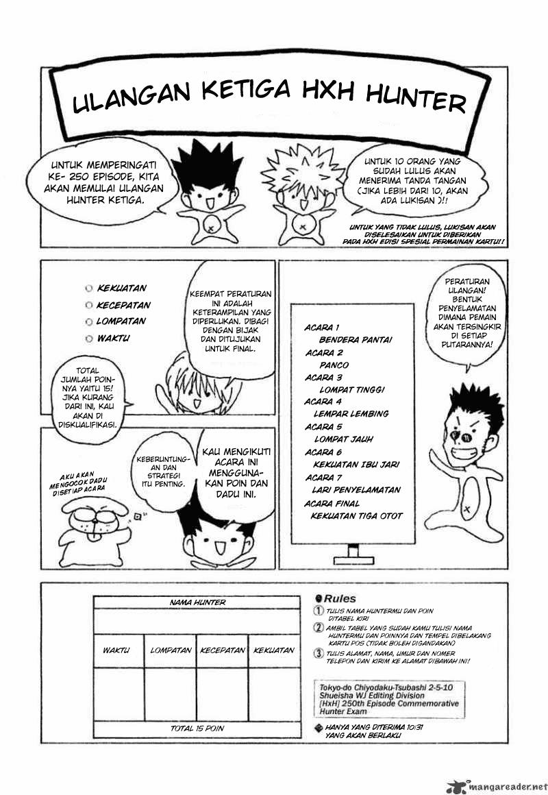 Baca Komik Hunter x Hunter Chapter 255 Gambar 1