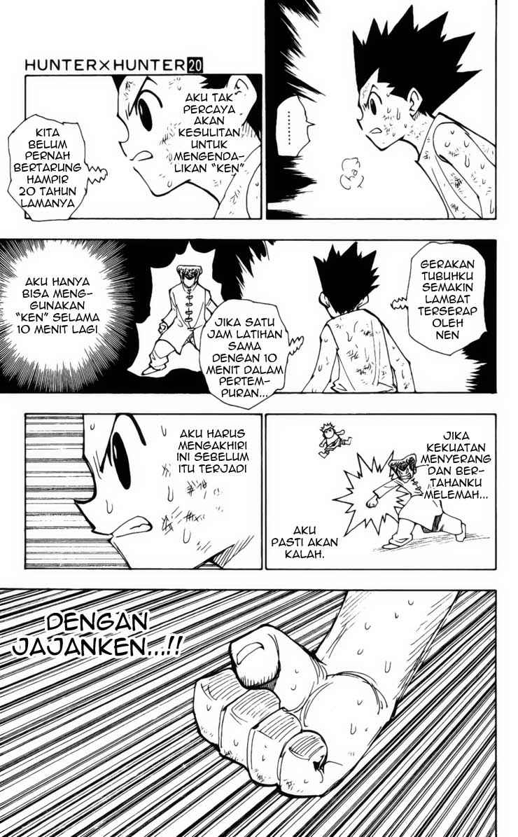Hunter x Hunter Chapter 208 Gambar 9