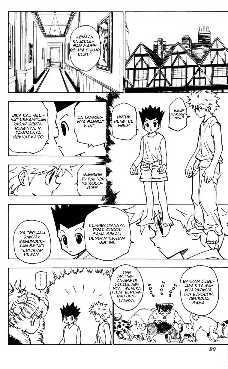 Hunter x Hunter Chapter 205 Gambar 4