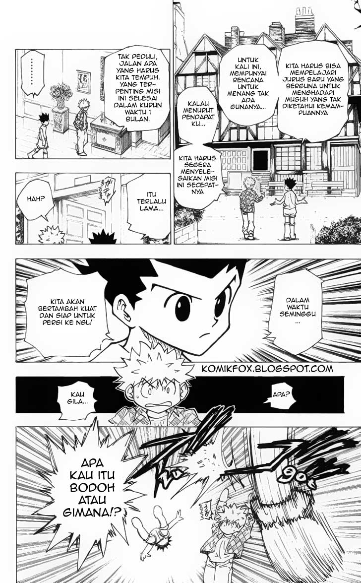 Hunter x Hunter Chapter 201 Gambar 6