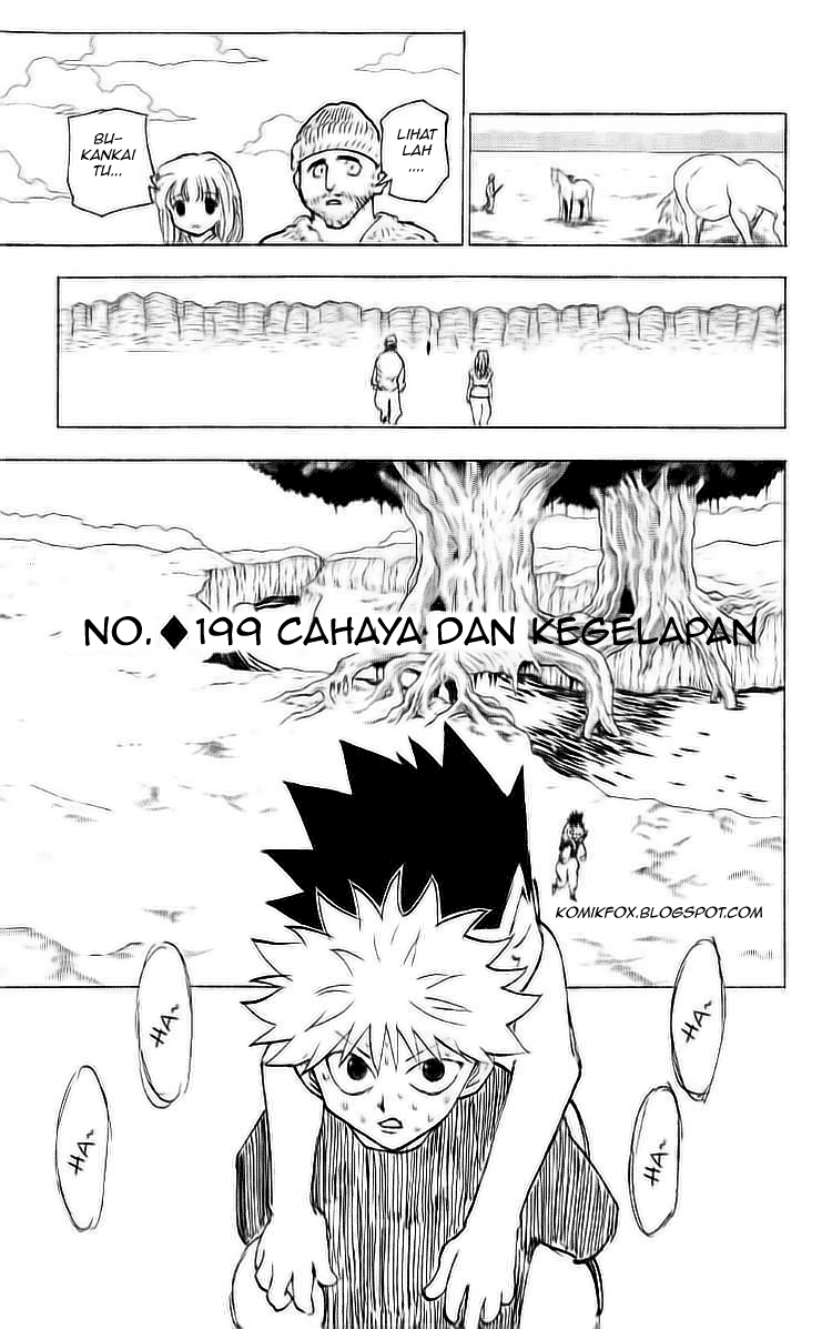 Baca Komik Hunter x Hunter Chapter 199 Gambar 1