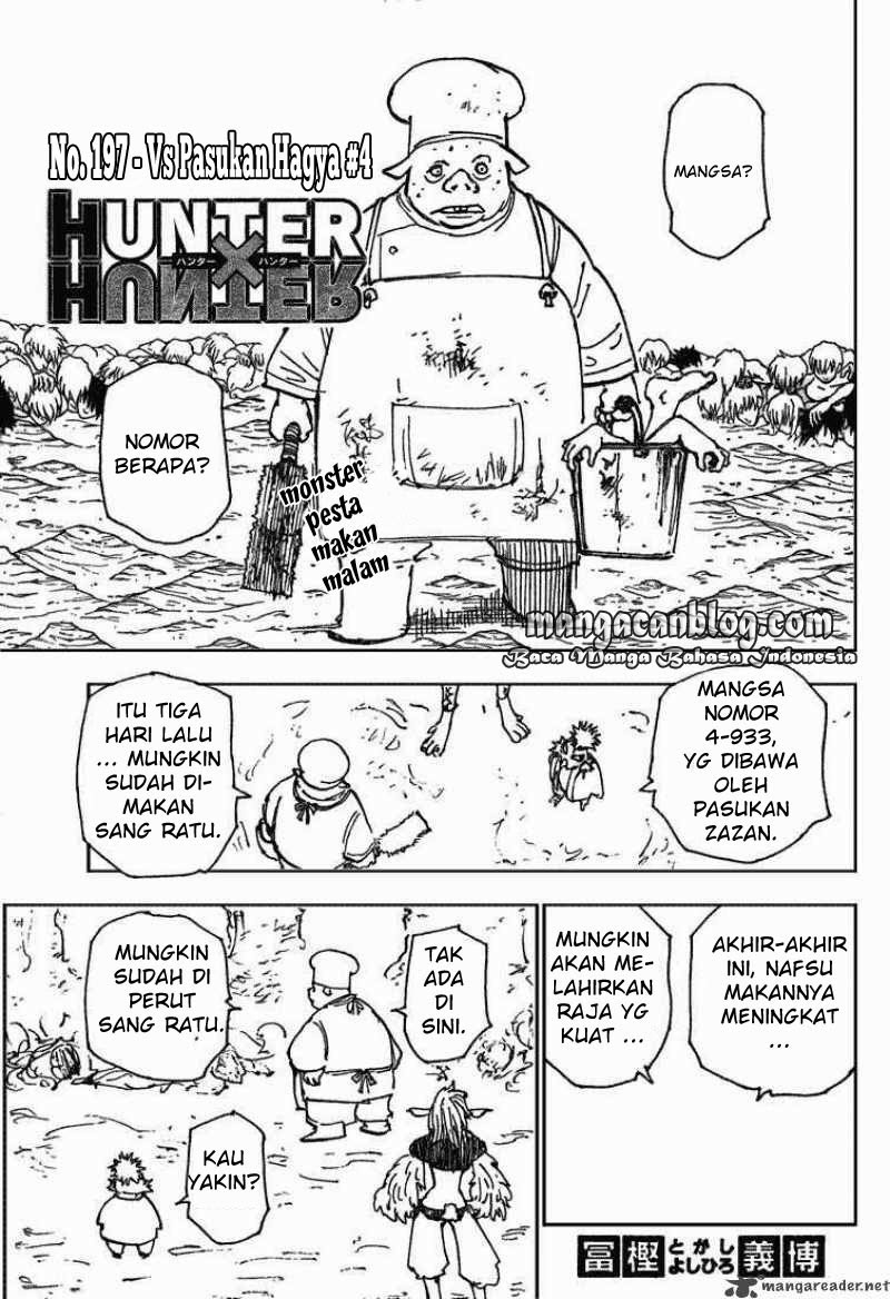 Baca Hunter x Hunter Chapter 197 Gambar 2