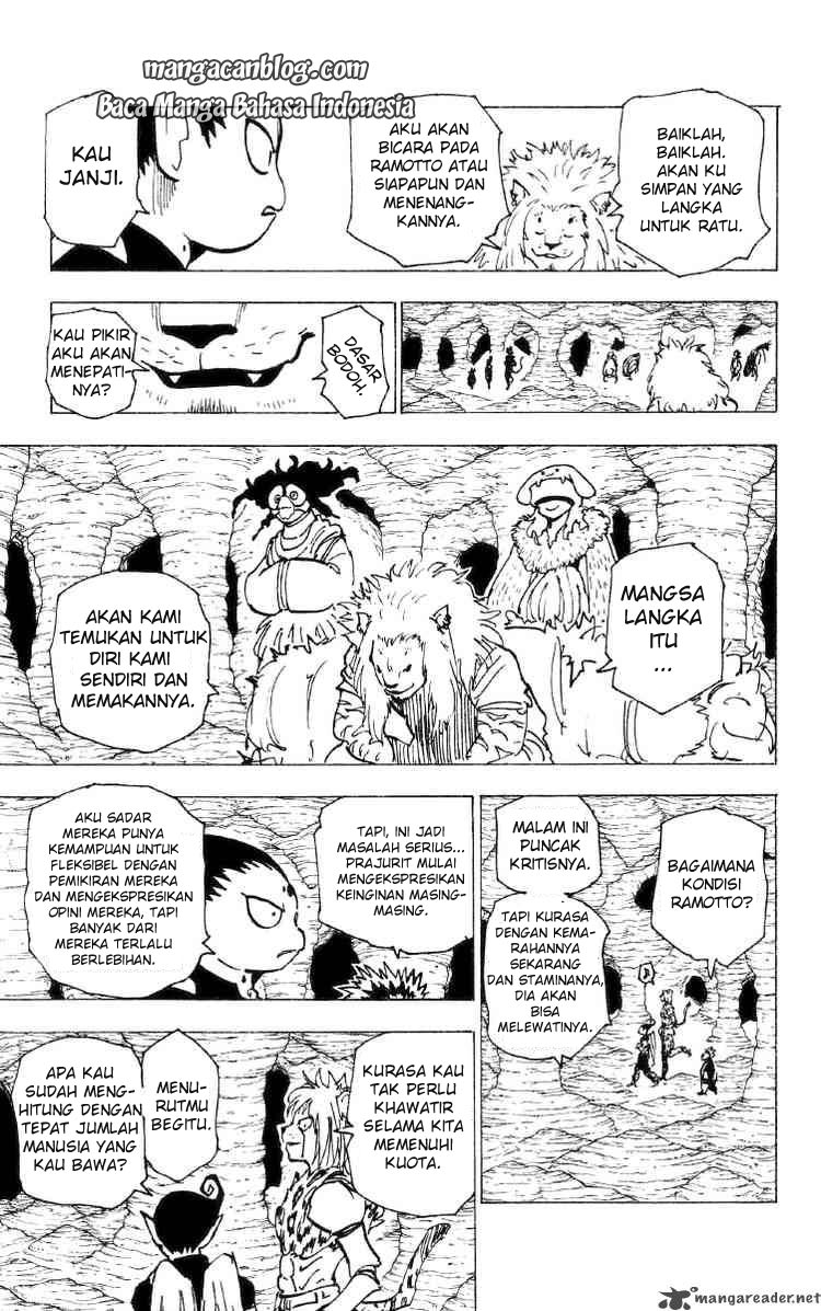 Hunter x Hunter Chapter 192 Gambar 6