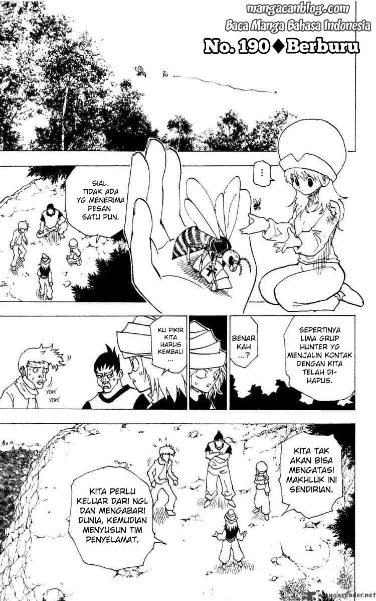 Baca  Hunter x Hunter Chapter 190 Gambar 2