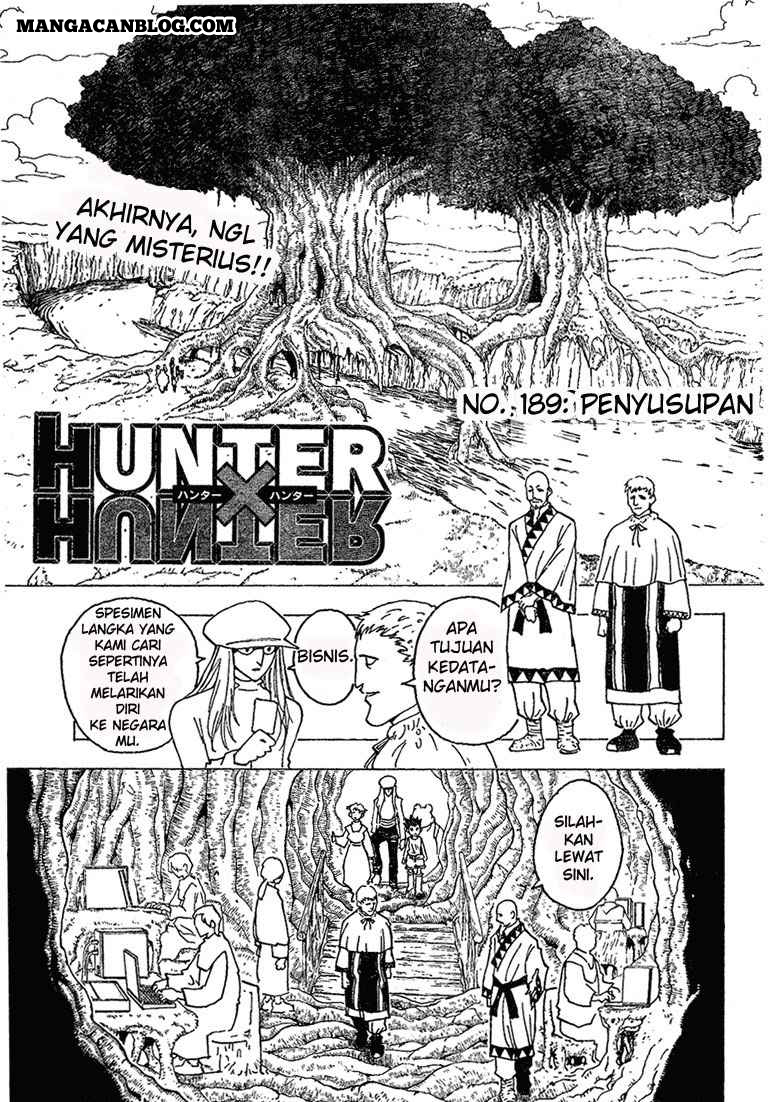 Baca Komik Hunter x Hunter Chapter 189 Gambar 1