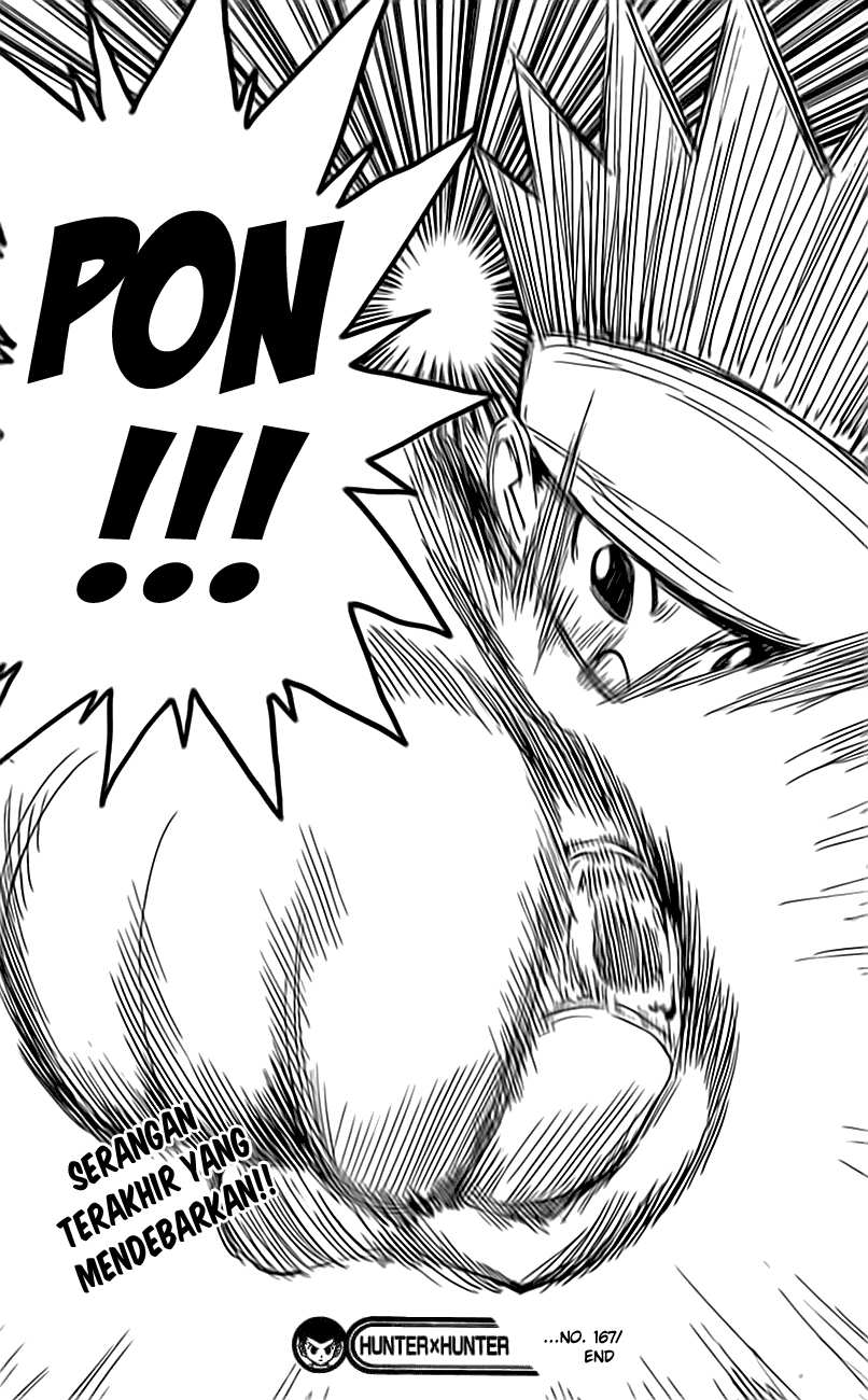 Hunter x Hunter Chapter 167 Gambar 15