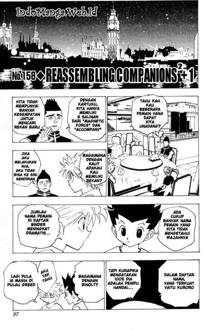 Baca Komik Hunter x Hunter Chapter 158 Gambar 1