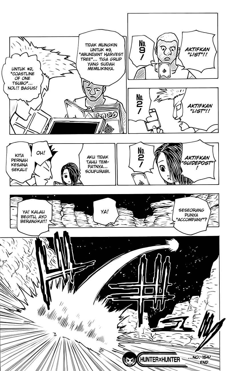 Hunter x Hunter Chapter 154 Gambar 16
