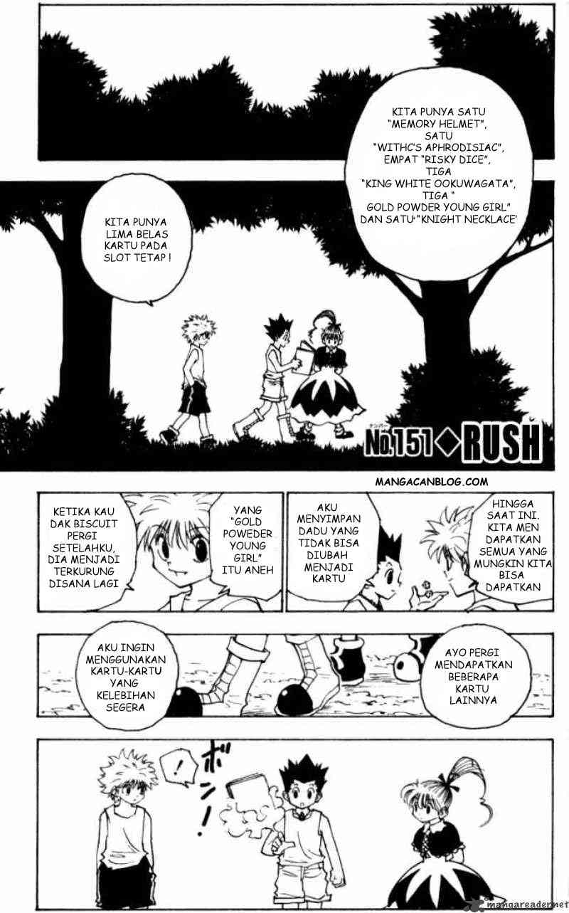 Baca Komik Hunter x Hunter Chapter 151 Gambar 1