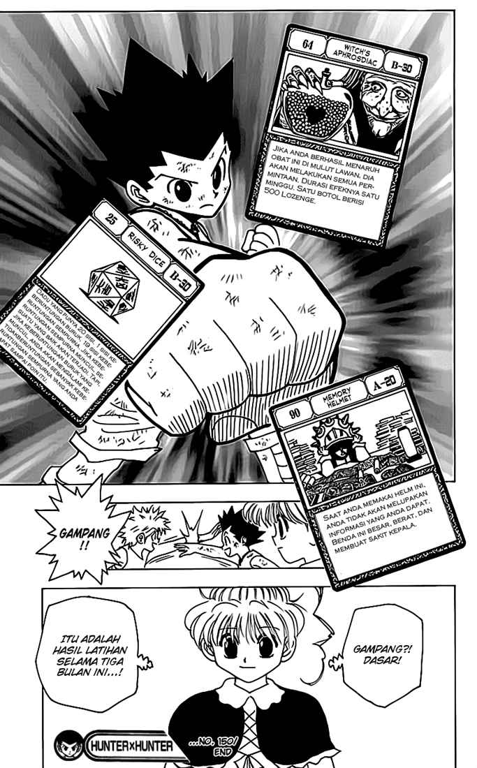 Hunter x Hunter Chapter 150 Gambar 16