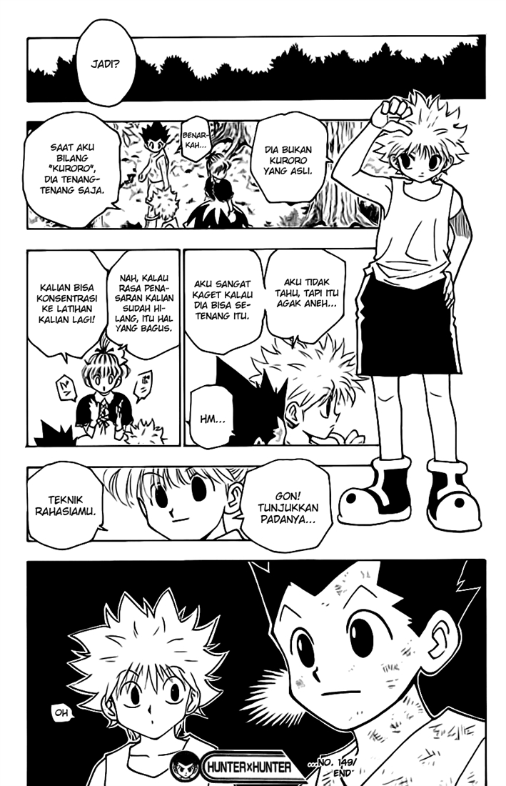 Hunter x Hunter Chapter 149 Gambar 16