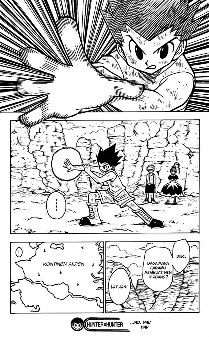 Hunter x Hunter Chapter 145 Gambar 15