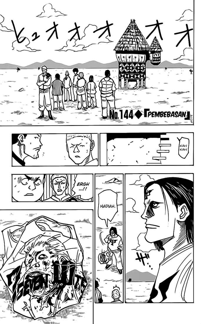 Baca  Hunter x Hunter Chapter 144 Gambar 2
