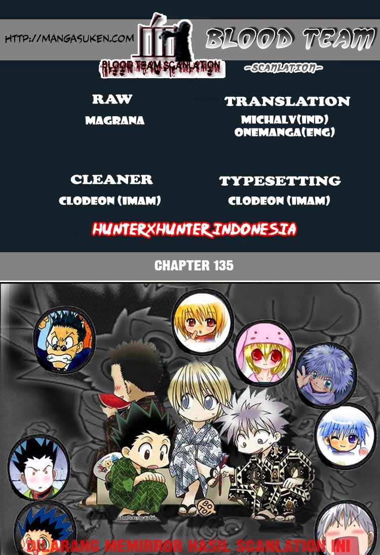 Baca Komik Hunter x Hunter Chapter 135 Gambar 1