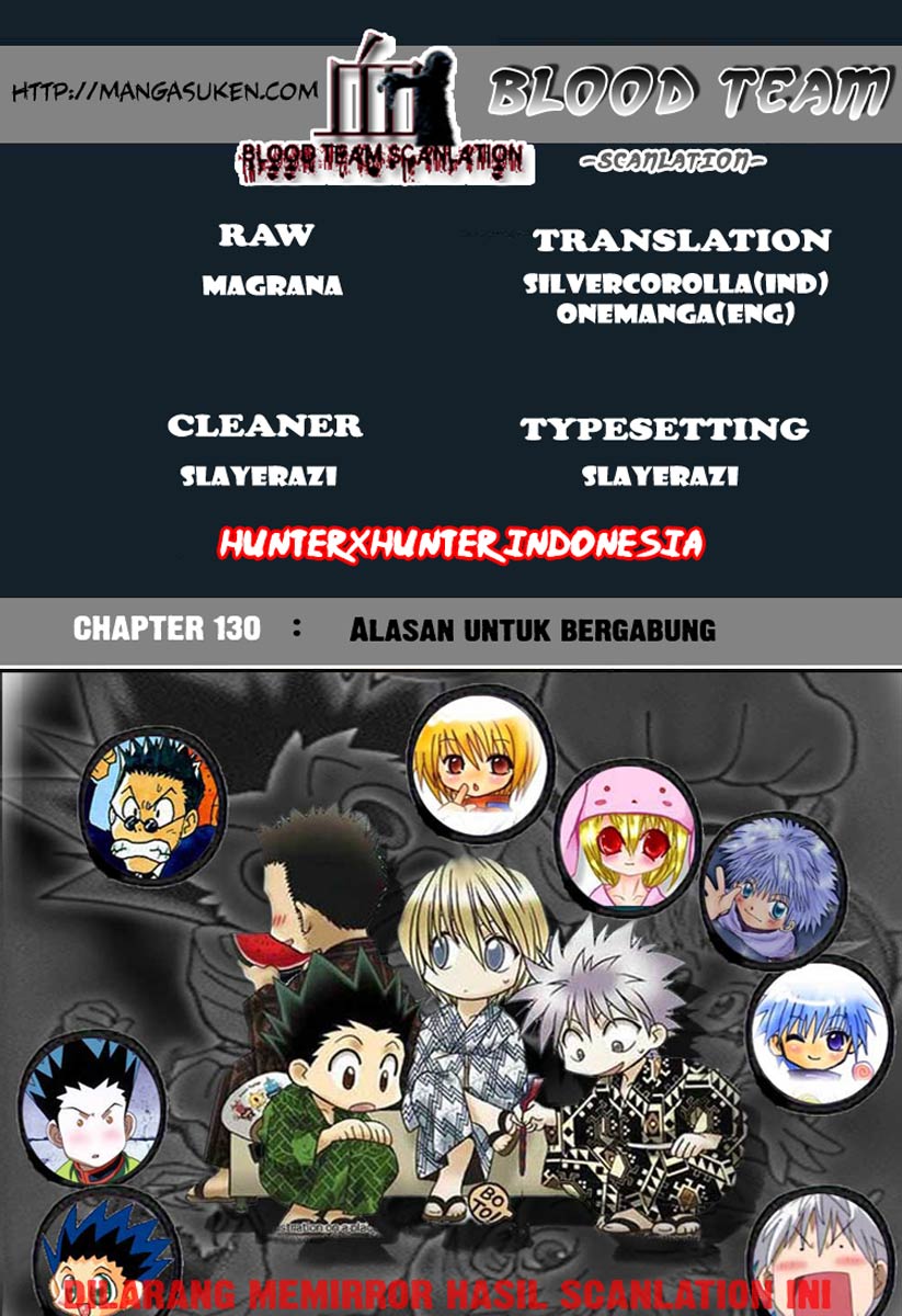 Baca Komik Hunter x Hunter Chapter 130 Gambar 1