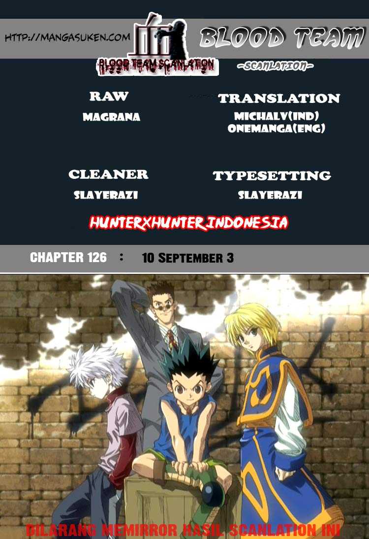 Baca Komik Hunter x Hunter Chapter 126 Gambar 1