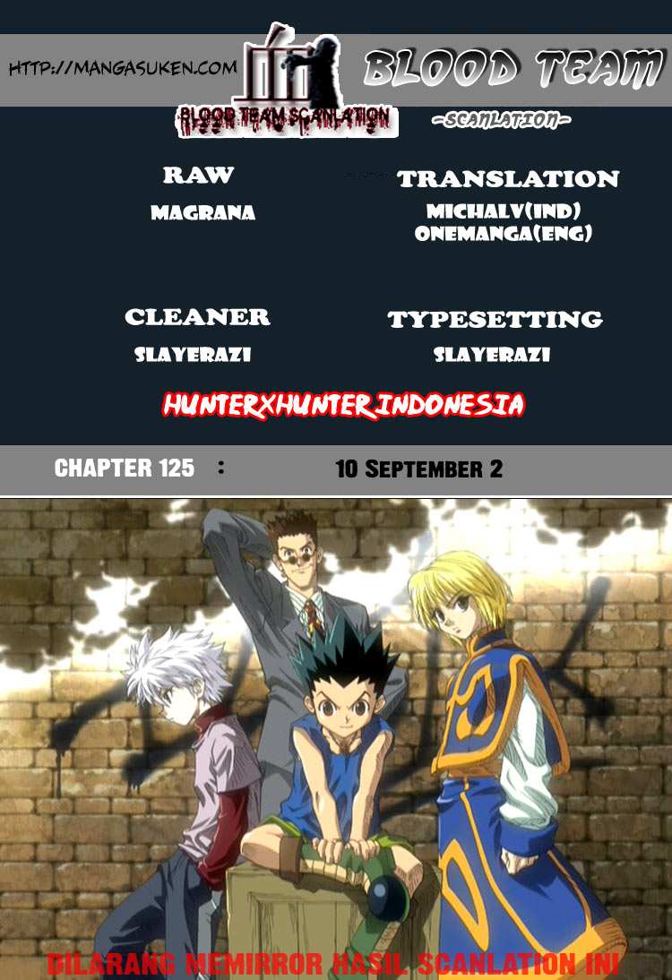 Baca Komik Hunter x Hunter Chapter 125 Gambar 1