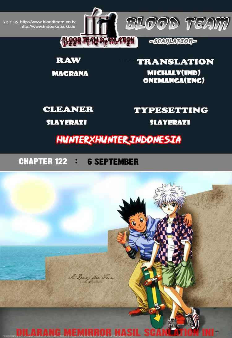 Baca Komik Hunter x Hunter Chapter 122 Gambar 1