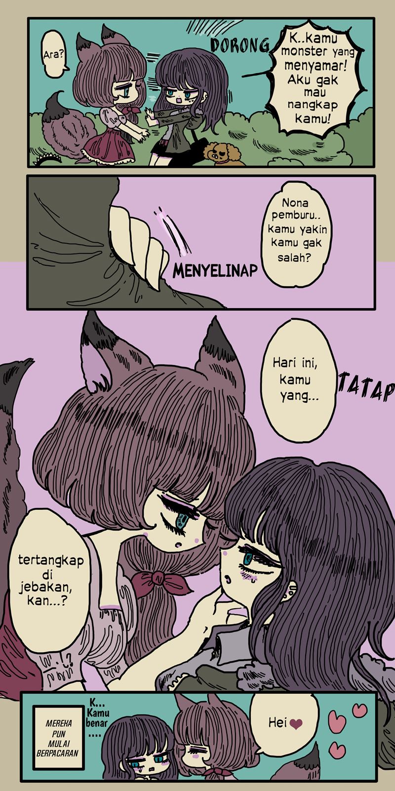 Fox and Hunter Yuri Chapter 00.1 Gambar 6