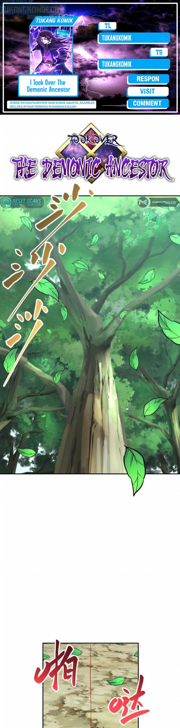 Baca Komik I Have Become The Demonic Ancestor Chapter 12 Gambar 1