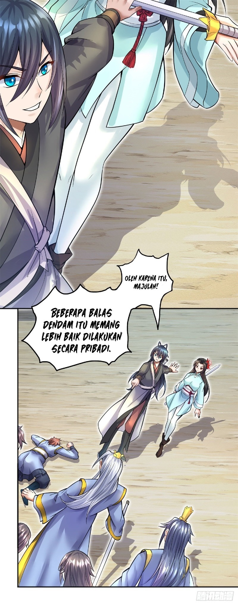 With a Sword Domain, I Can Become the Sword Saint Chapter 21 Gambar 37