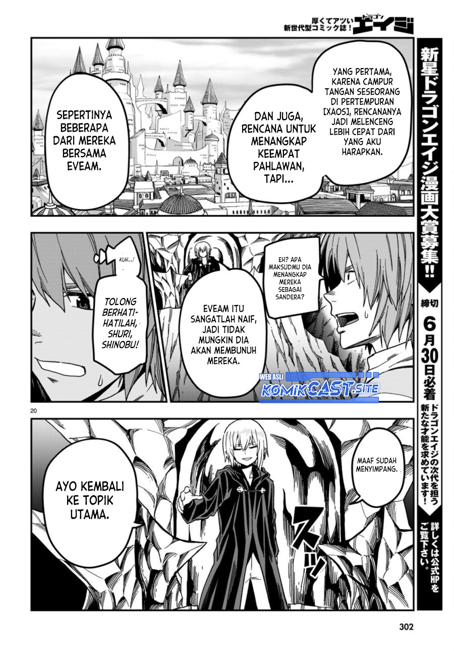 Konjiki no Moji Tsukai: Yuusha Yonin ni Makikomareta Unique Cheat Chapter 86 Gambar 23