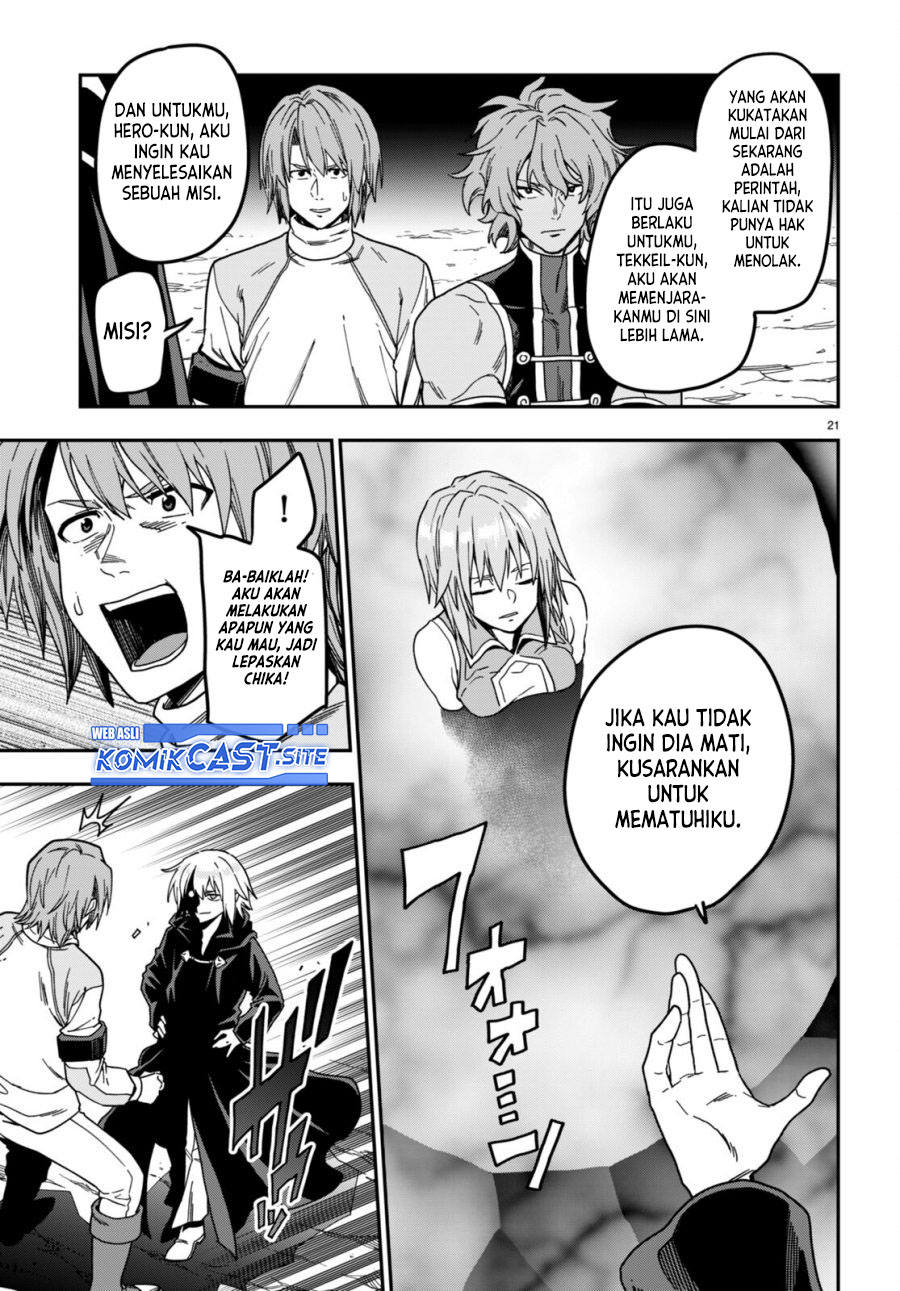 Konjiki no Moji Tsukai: Yuusha Yonin ni Makikomareta Unique Cheat Chapter 86 Gambar 24