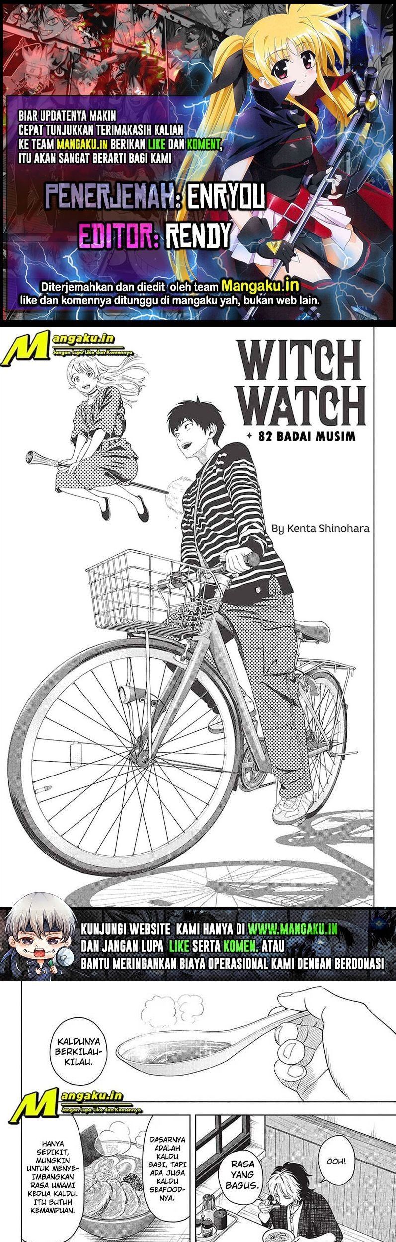 Baca Komik Witch Watch Chapter 82 Gambar 1