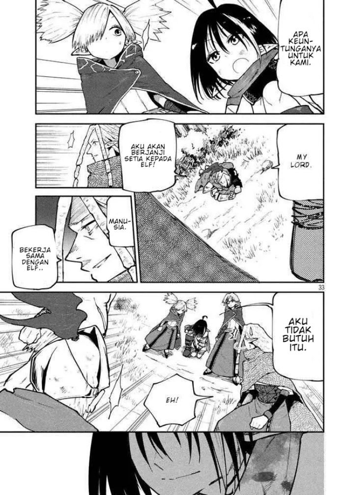 Elf Deck To Senjou Gurashi Chapter 07 Gambar 33