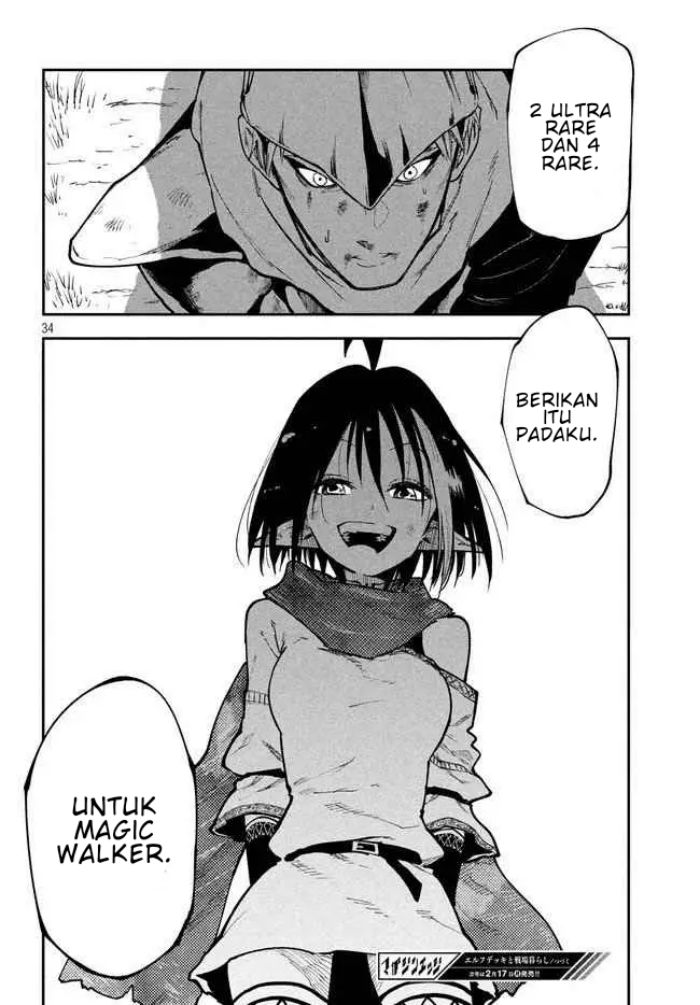 Elf Deck To Senjou Gurashi Chapter 07 Gambar 34