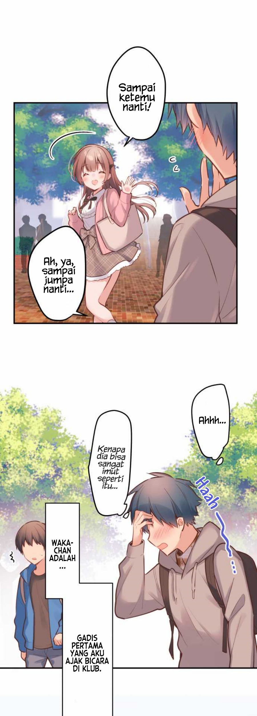 Waka-chan Is Flirty Again Chapter 01 Gambar 10