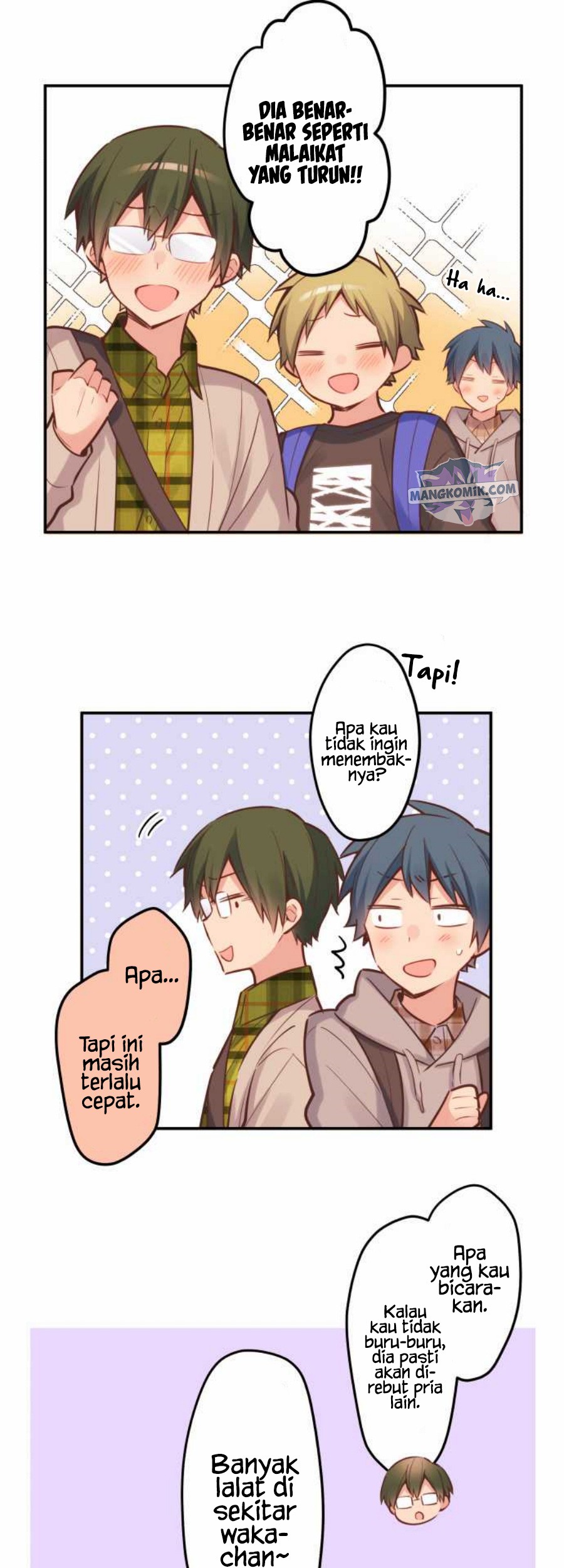 Waka-chan Is Flirty Again Chapter 01 Gambar 18