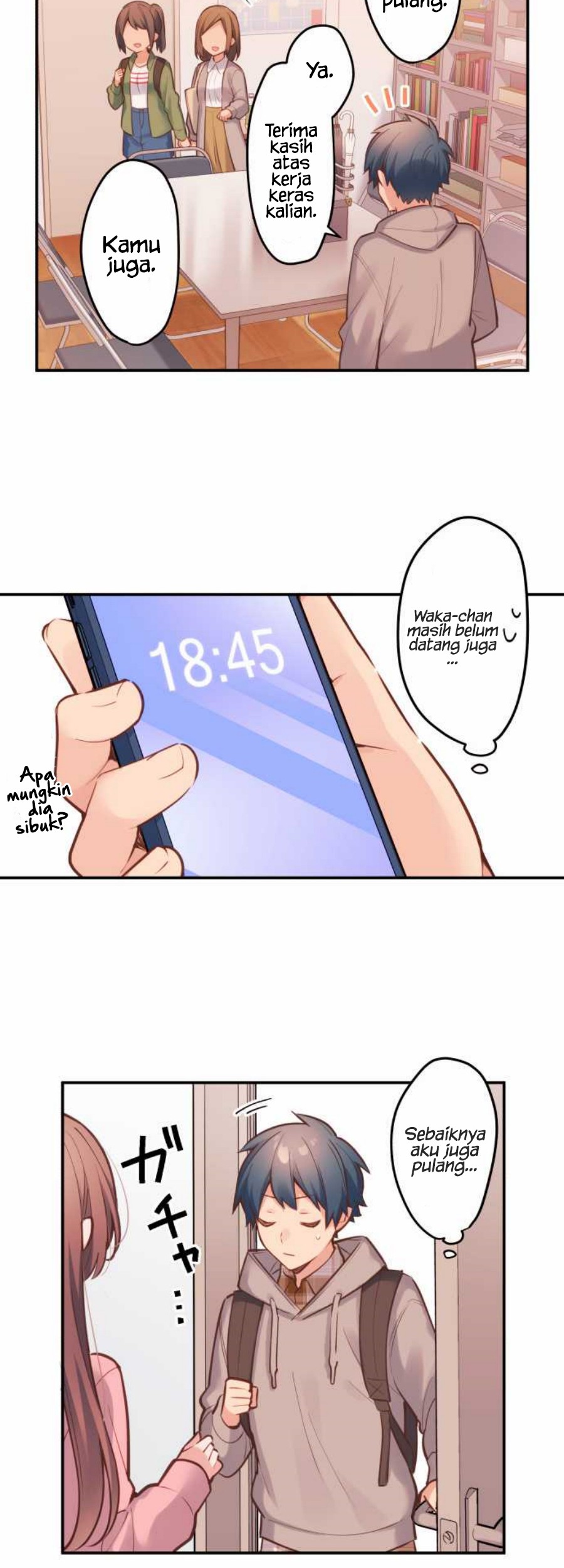 Waka-chan Is Flirty Again Chapter 01 Gambar 25