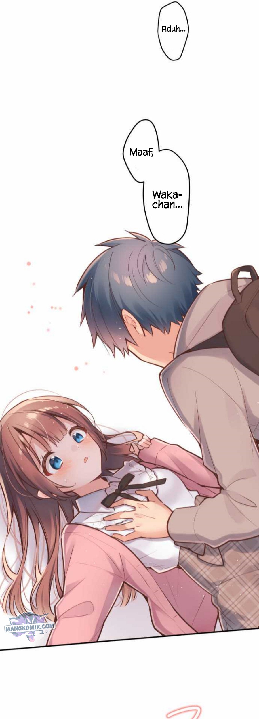 Waka-chan Is Flirty Again Chapter 01 Gambar 29