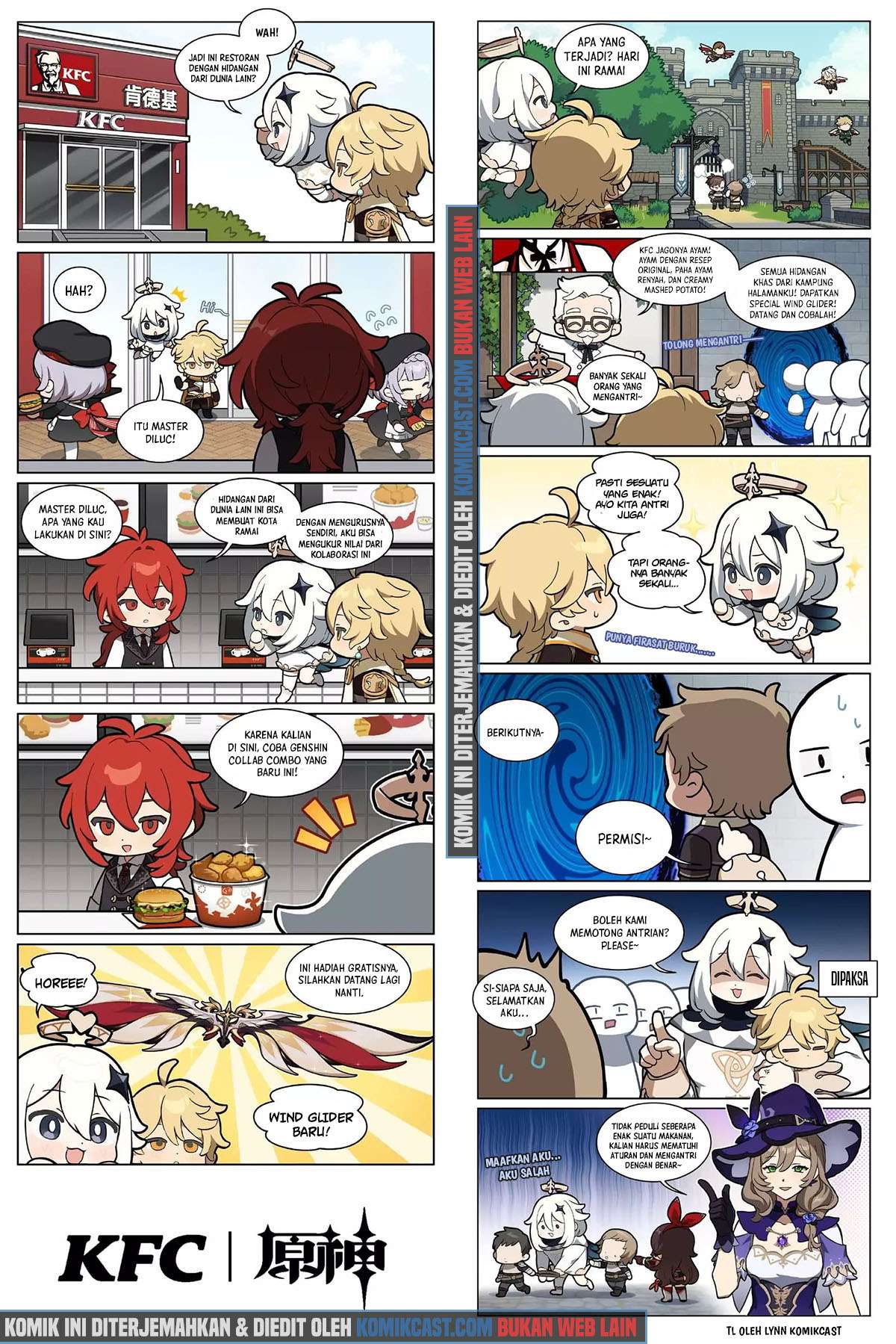 Genshin Impact 4-koma