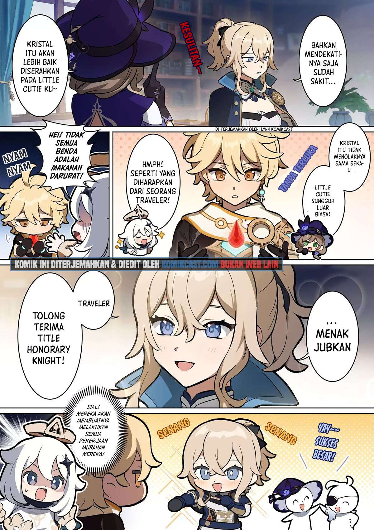 Genshin Impact 4-koma