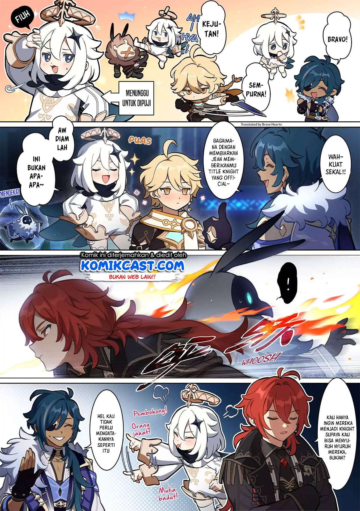 Genshin Impact 4-koma