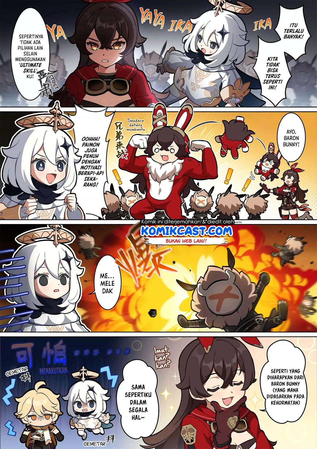 Genshin Impact 4-koma