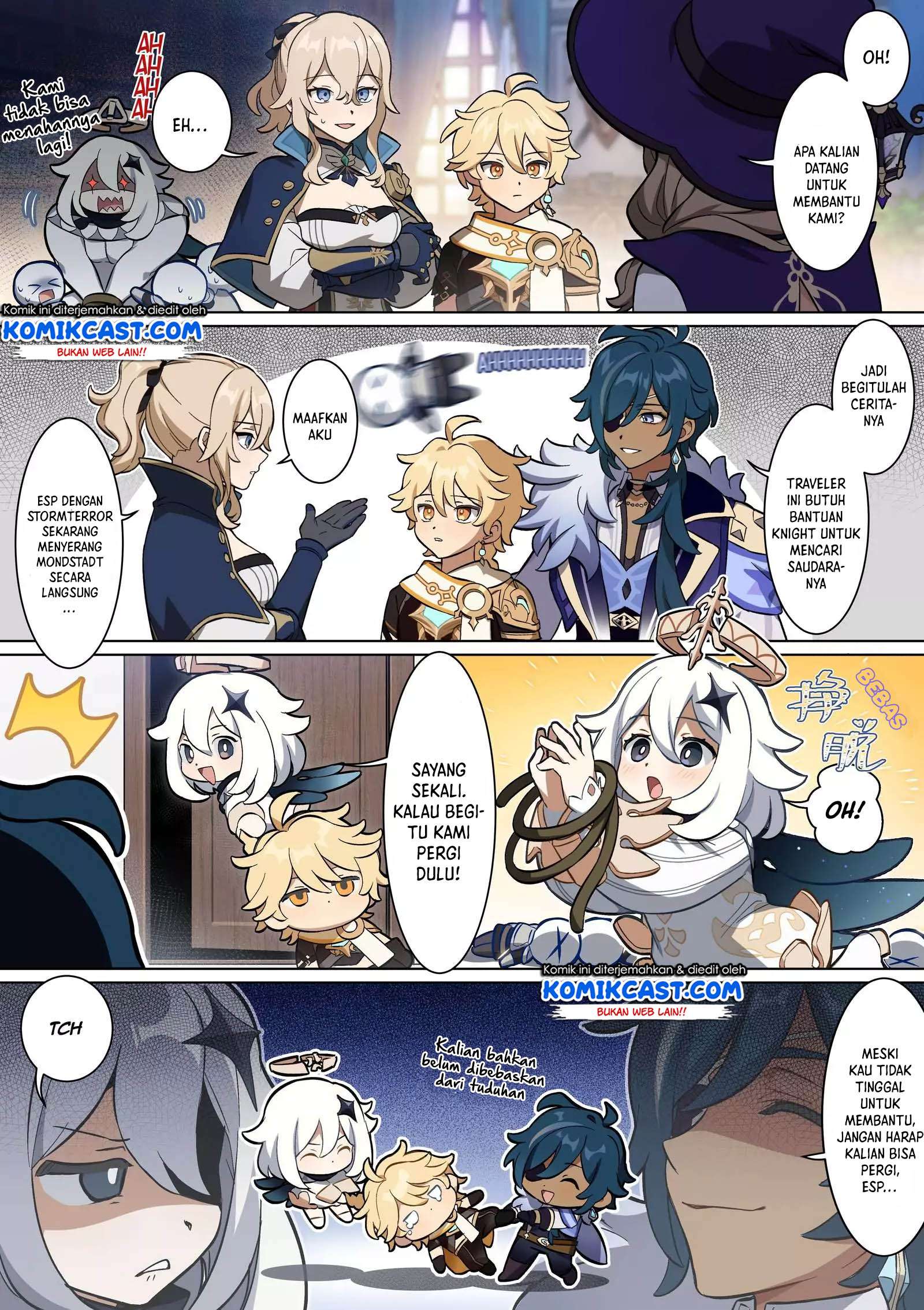 Genshin Impact 4-koma